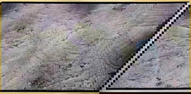 Jules Olitski 'Tradition Memory - 1984, ORIGINAL ACRYLIC ON CANVAS HUGE 61X30": JULES OLITSKI "TRADITION MEMORY" WATER BASED ACRYLIC ON CANVAS ARTWORK SIZE: 61 X 30 INCHES ORIGINAL YEAR: 1984 SIGNATURE: HAND SIGNED AND DATED ON VERSO CERTIFICATE OF AUTHENTICITY INCLUDED ARTWORK I