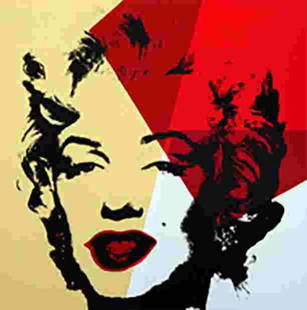 Andy Warhol Golden Marilyn 11.42 Sunday B Morning: Golden Marilyn Monroe Serigraph By Andy Warhol Sunday B Morning. From An Edition Of 2000. This Is A Sunday B. Mornings Editions Serigraph That Is Stamped On The Verso In Blue Ink Published By Sunday B