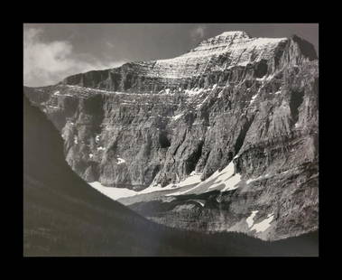 Ansel Adams, From Going to the Sun Mountain, Glacier National Park, Montana, 1942: Photographer: Ansel Adams (American, 1902 - 1984) - Internationally renowned American photographer. One of the most influential artists in photographic history. Title: "From Going to the Sun Mountain,