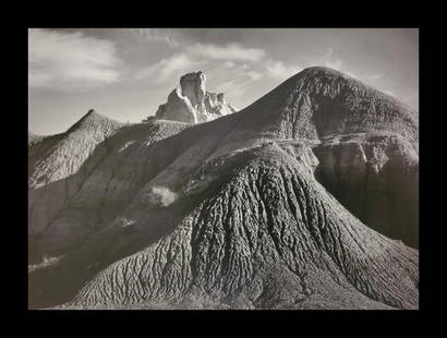Ansel Adams, Ghost Ranch Hills, Chama Valley, New Mexico, 1937: Photographer: Ansel Adams (American, 1902 - 1984) - Internationally renowned American photographer. One of the most influential artists in photographic history. Title: "Ghost Ranch Hills, Chama Valley