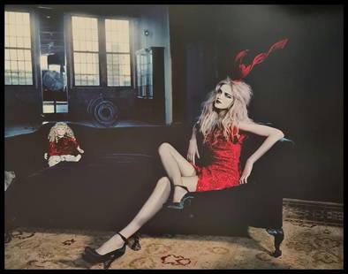 Jacques Olivar, Lovley Gothic Vlada #2, New York City, 2010: Photographer: Jacques Olivar, born in Casablanca in 1941, was an advertising photographer and movie director before embracing fashion photography. Visual seduction and cinematic sensibility are keys t