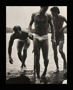 Bruce Weber, Untitled, 1988: Photographer: Bruce Weber (American, b. 1946) - internationally renowned American fashion photographer best known for his racy, erotically charged imagery. Weber has shot the ad campaigns of Calvin Kl
