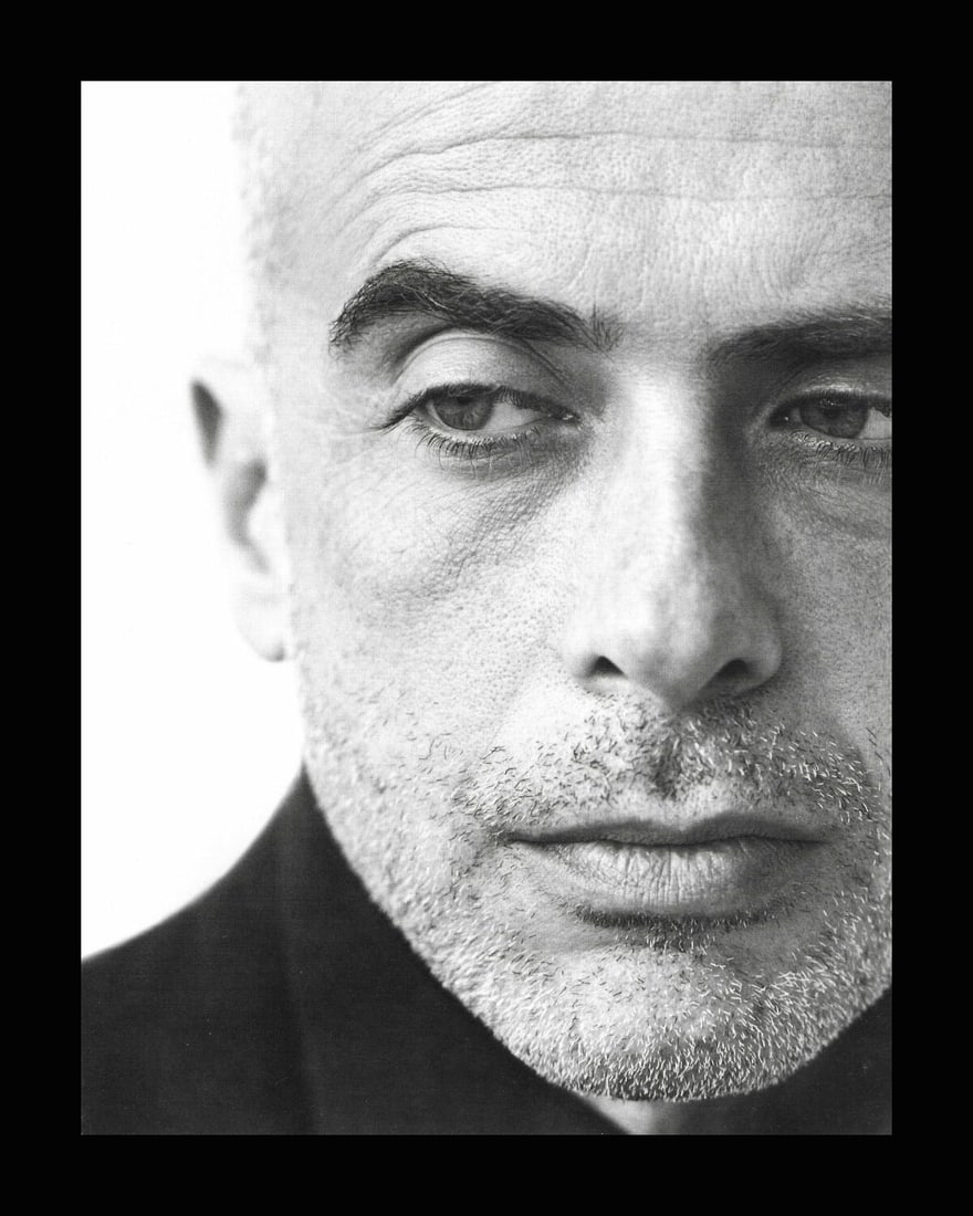 Herb Ritts Francesco Clemente New York, 1994: Photographer: Herbert "Herb" Ritts (American, 1952 - 2002) - renowned fashion, art and celebrity photographer. Title: Francesco Clemente New York Date Of Negative: 1994 Type Of Print: Fine Duotone Pho