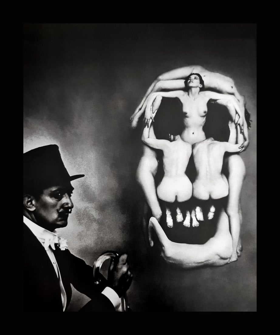 Phillipe Halsman, Salvador Dali & The Skull, 1951 (1 of 1)