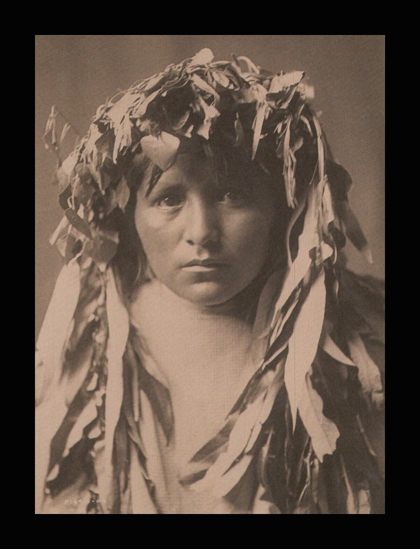 Edward S. Curtis, PLATE 76 The Apache Maiden, 1906 (1 of 1)