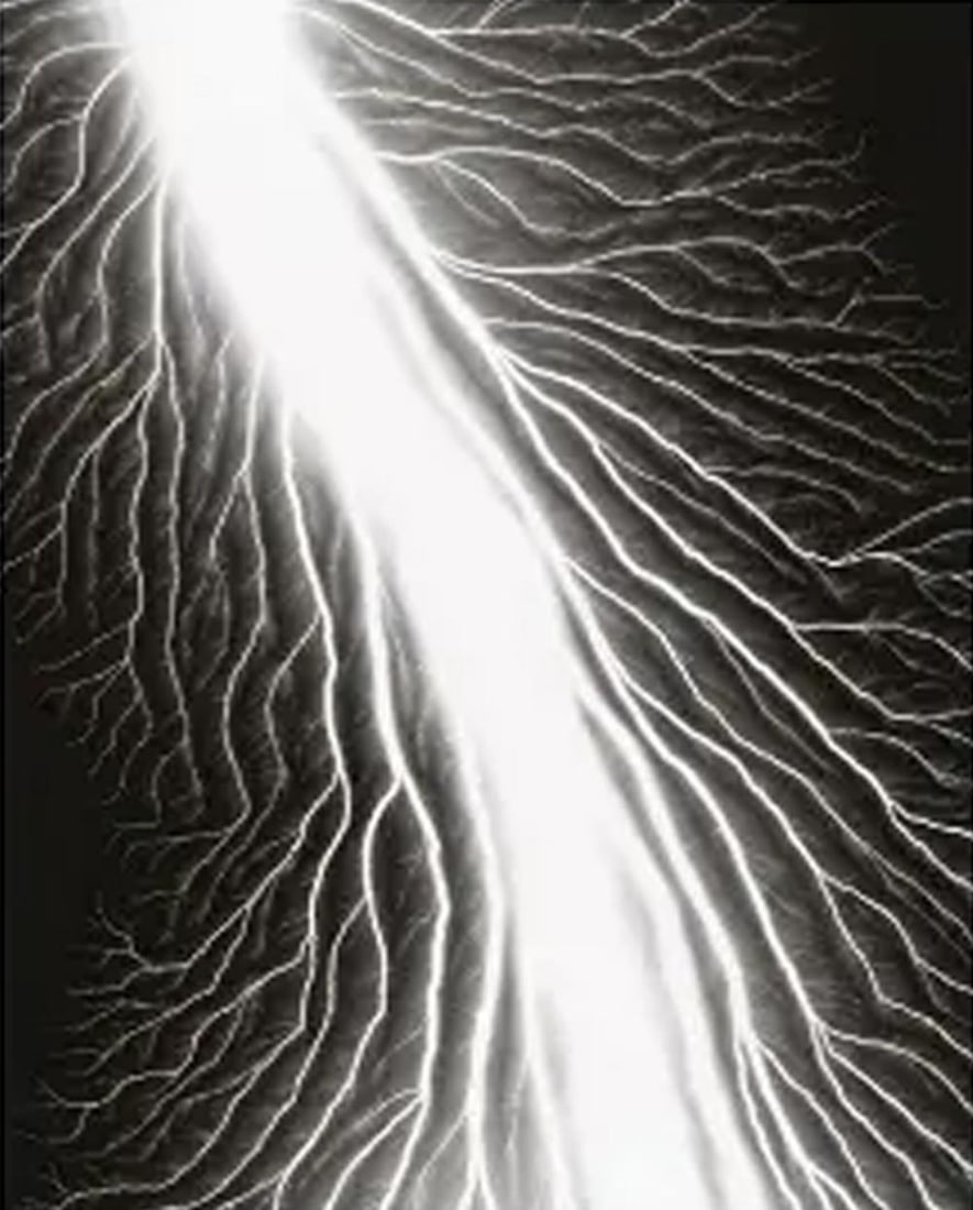 Hiroshi Sugimoto, Lightning Fields-234, 2009, Limited edition (1 of 1)