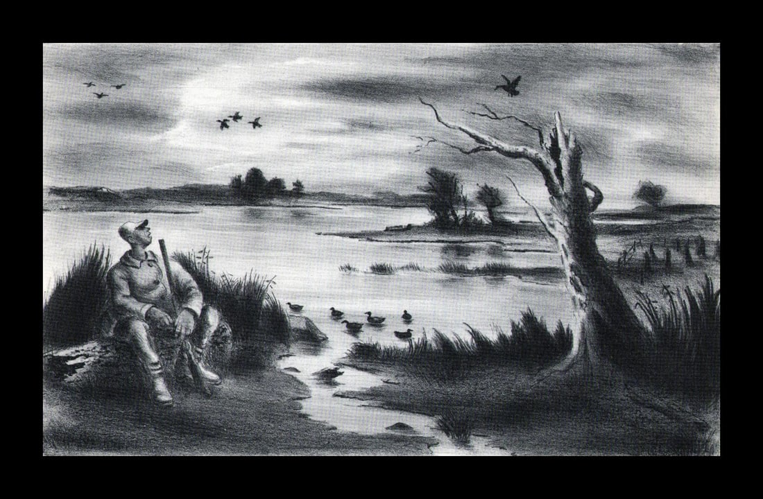 Arnold Blanch, Duck Hunter, 1939 (1 of 1)