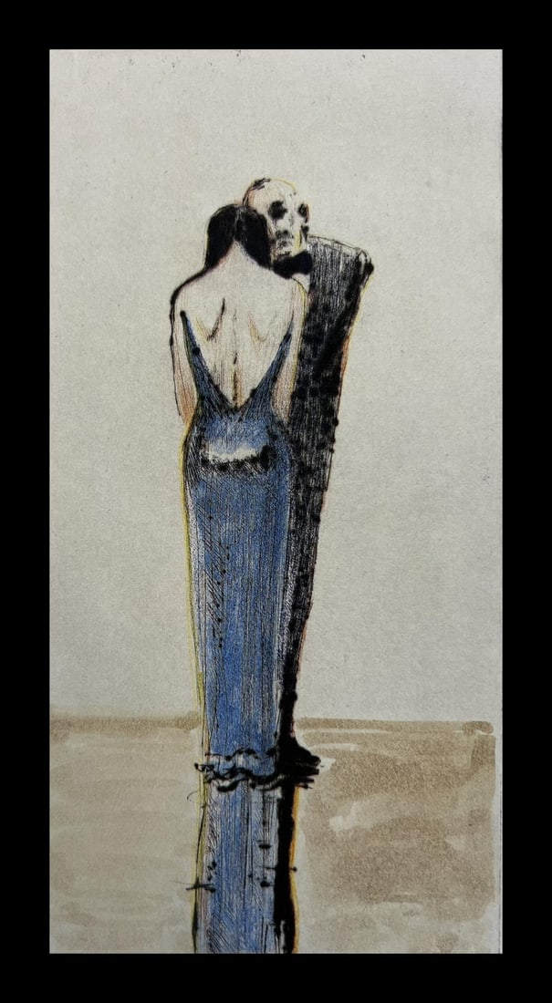 Wayne Thiebaud, Ballroom Couple, 1989 (1 of 1)