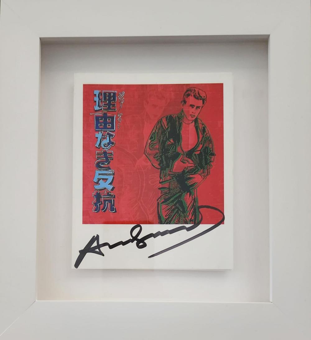 Andy Warhol, Rebel Without a Cause, James Dean â€“ Invitation Card, 1986 (1 of 1)