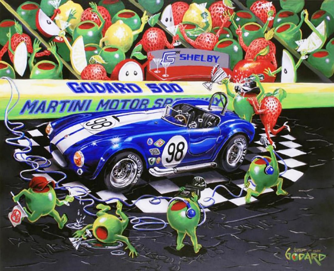 Michael Godard 'We Olive A Shelby' Signed & Numbered, Limited Edition Giclee On Canvas (1 of 2)