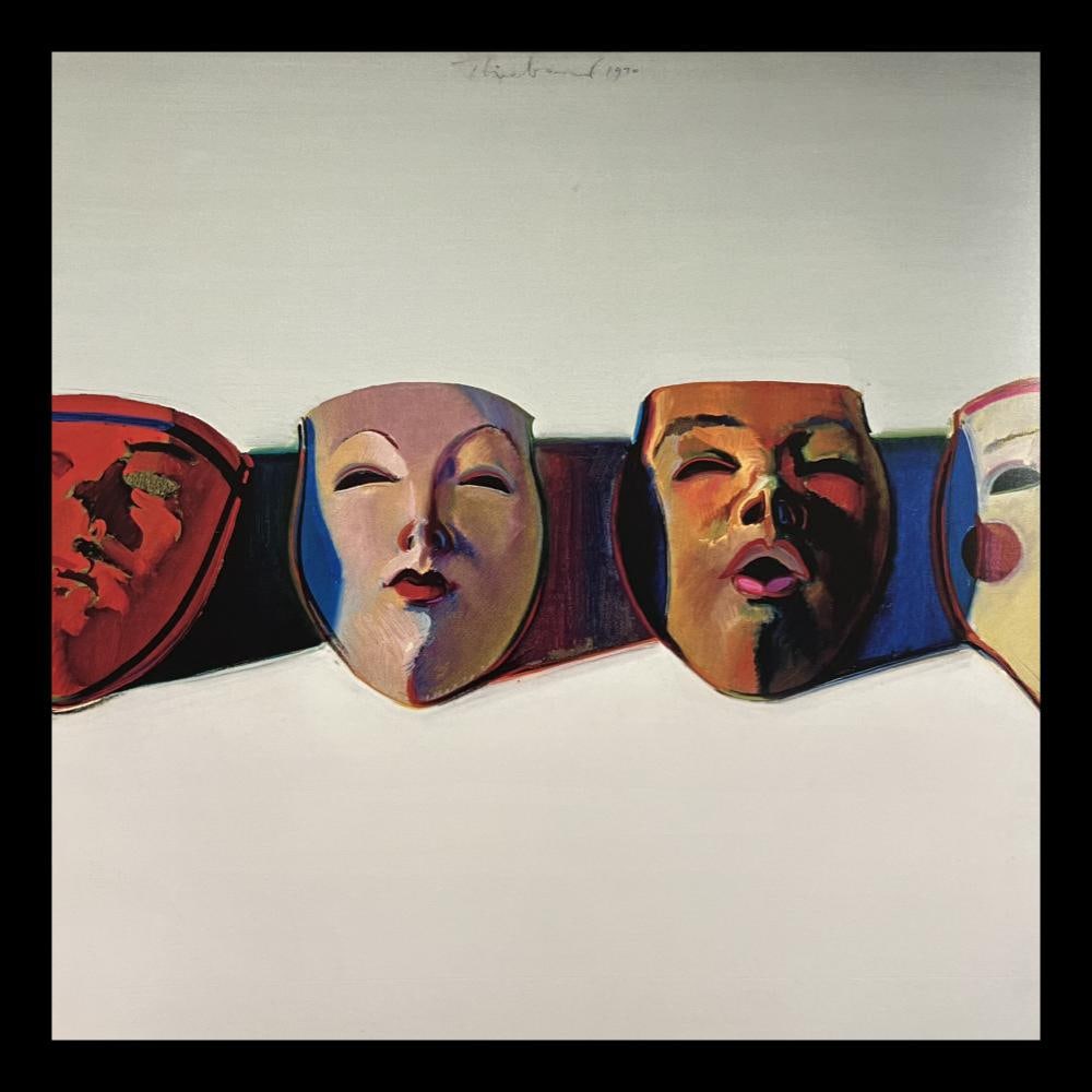 Wayne Thiebaud, Masks, 1970 (1 of 1)