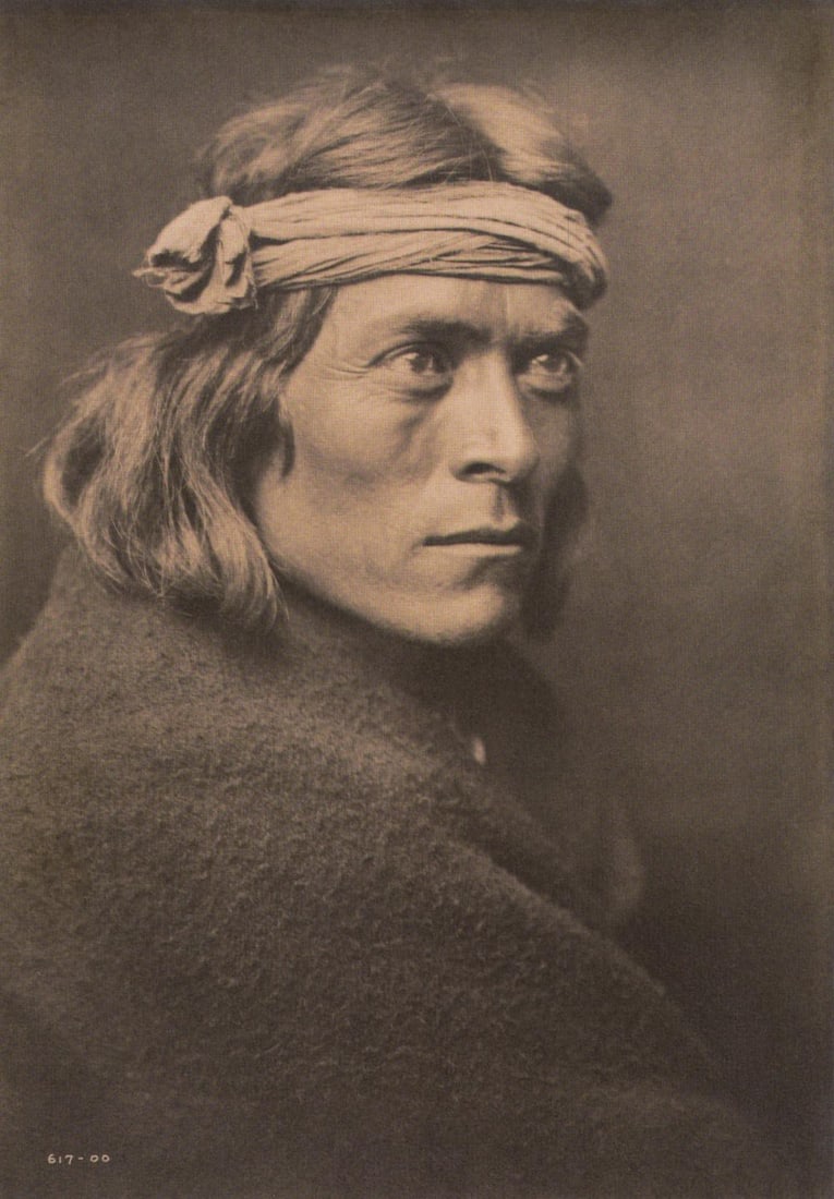 Edward S. Curtis, PLATE 74 A Zuni Governor, 1900 (1 of 1)