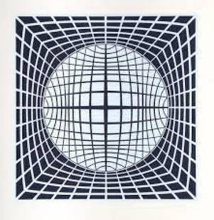 Victor Vasarely 'Ter Ur' Serigraph, Signed & Numbered, Publisher Coa: Artist: Victor Vasarely, Hungarian (1908 - 1997) Title: Ter-Ur Year: circa 1980 Medium: Screenprint, signed and numbered in pencil Edition: From the edition of 250 Image Size: 24.5 x 24.5 inches Size: