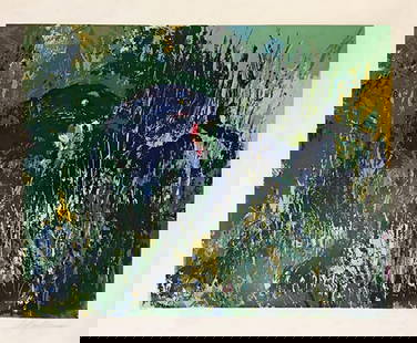 Leroy Neiman, Black Panther, Signed & Numbered Serigraph: Artist: Leroy Neiman Title: Black Panther Year Produced: 1975 Medium: Serigraph Edition: 292/300 Size: 28 1/2" x 39" Hand Signed: Hand Signed & numbered in pencil by the artist Condition: Artwork in E
