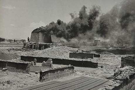 Manuel Alvarez, Kiln, 1957: Photographer: Manuel Alvarez Bravo - (1902-2002) was a Mexican artistic photographer and one of the most important figures in 20th century Latin American photography. He was born and raised in Mexico