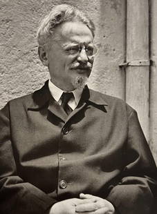 Manuel Alvarez, Leon Trotsky, 1930-40: Photographer: Manuel Alvarez Bravo - (1902-2002) was a Mexican artistic photographer and one of the most important figures in 20th century Latin American photography. He was born and raised in Mexico