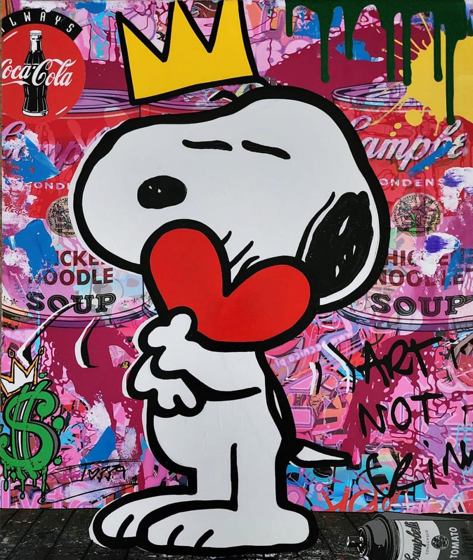 JOZZA 'ABOUT LOVE - 2023' ORIGINAL ACRYLIC ON CANVAS, 24X20 (1 of 3)