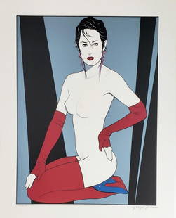 Patrick Nagel, from the The Playboy Portfolio II, 1989 Signed and Numbered 4: Description Patrick Nagel "Playboy Porfolio II" Serigraph Publication date November 15, 1989 Edition- 1250 signed and numbered Print measures 20 x 16 Inches Estate signed by Jennifer Nagel. Condition