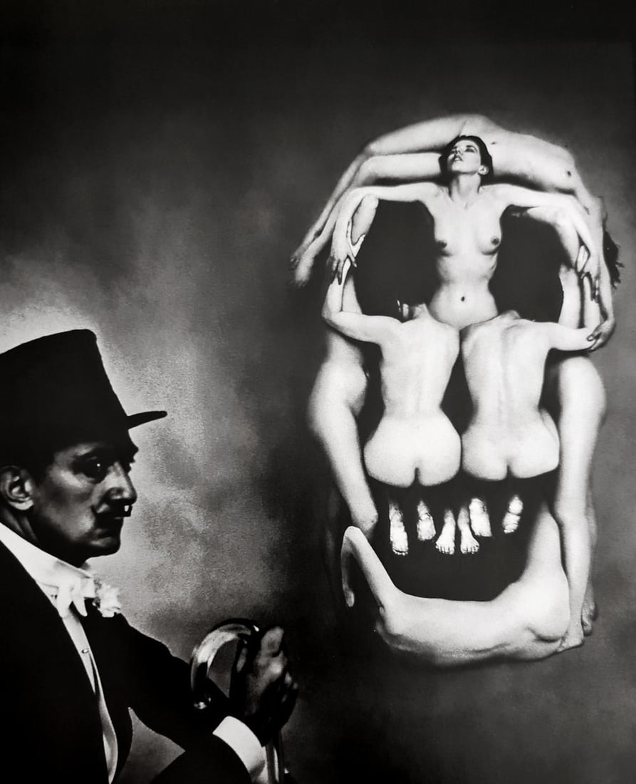 Phillipe Halsman, Salvador Dali & The Skull, 1951 (1 of 1)