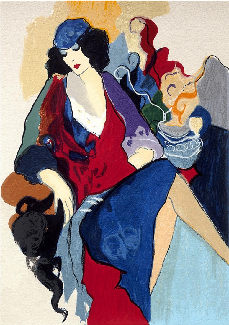 Itzchak Tarkay, Serigraph "Five Graces Suite I", Signed And Numbered Ap (1 of 1)