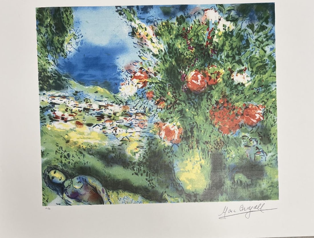 MARC CHAGALL (AFTER), Flowers Blumen (1 of 1)