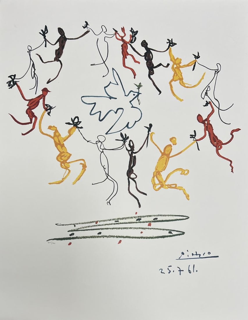 PABLO PICASSO (AFTER), Dance Of Youth, LITHOGRAPH (1 of 1)