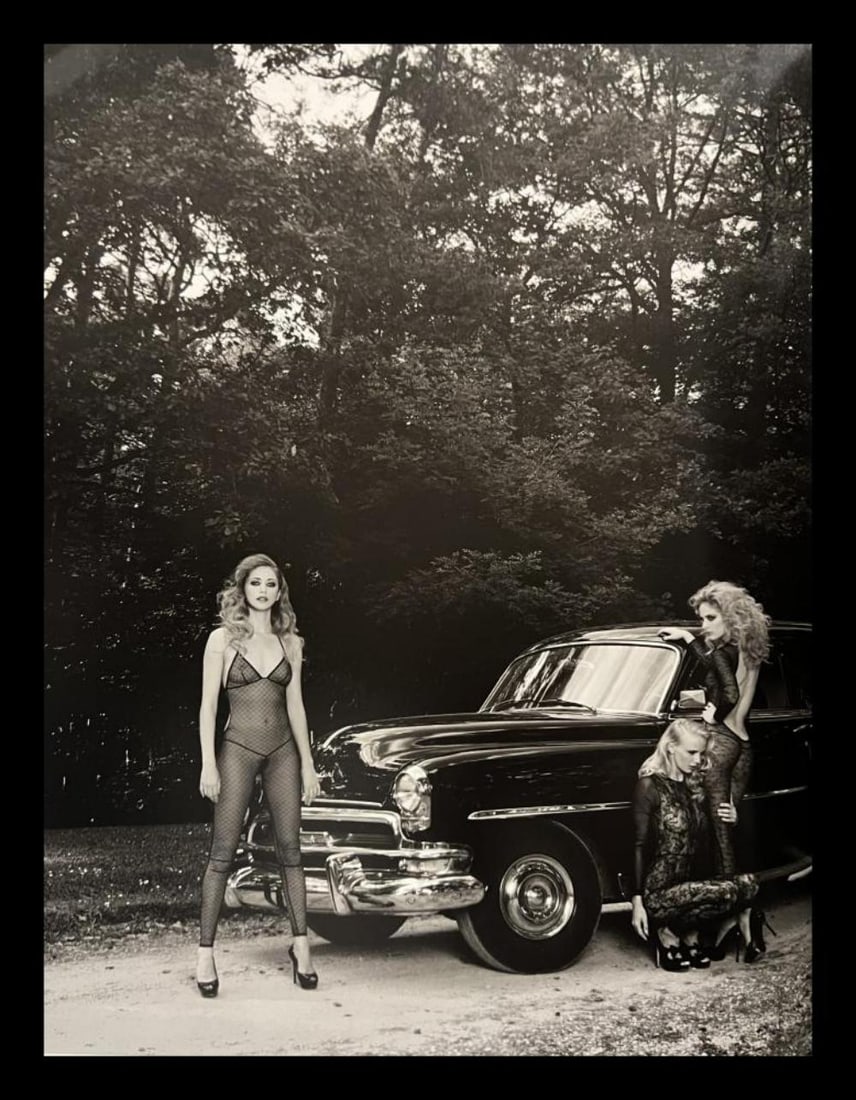 Marc Lagrange, Les Filles Du Roi Baudouin II, 2011: Photographer: Marc Lagrange was a Belgian photographer known for his nude portraits of female figures. Lagrange created dream-like and fantastical narrative pictures populated by beautiful nudes that