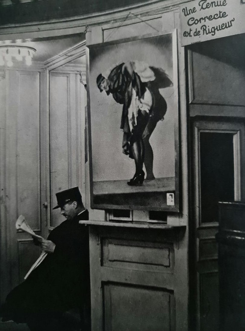 Brassai, Bal Tabarin, 1932: Photographer: Brassa? (pseudonym of Gyula Halász, 1899 – 1984) - historically important Hungarian photographer, sculptor and filmmaker who rose to fame in France. Title: Bal Tabarin Type Of Print: