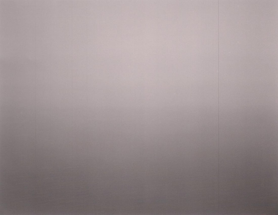 HIROSHI SUGIMOTO, Tyrrhenian Sea, Scilla, 1993: Photographer: Hiroshi Sugimoto is a contemporary Japanese photographer whose esoteric practice explores memory and time. Using the intrinsic quality of long exposure photography, the artist provides i