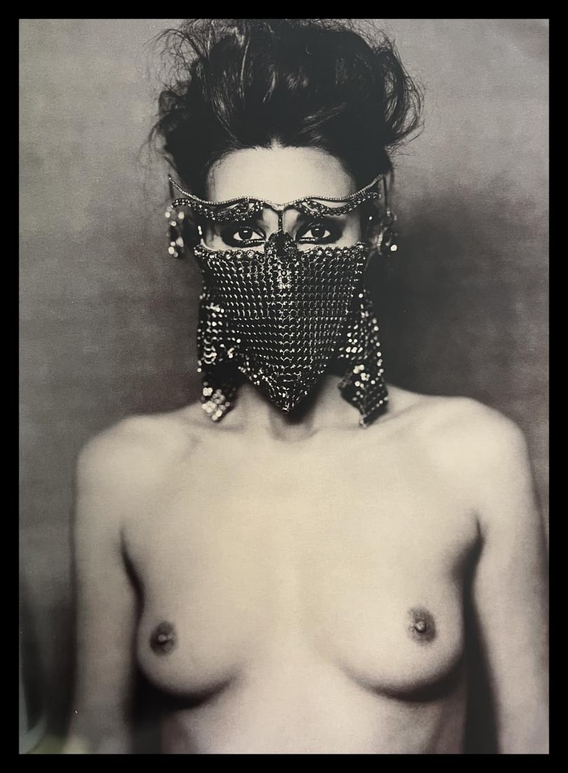 Marc Lagrange - Desert Woman, 2009: Photographer: Marc Lagrange was a Belgian photographer known for his nude portraits of female figures. Lagrange created dream-like and fantastical narrative pictures populated by beautiful nudes that 