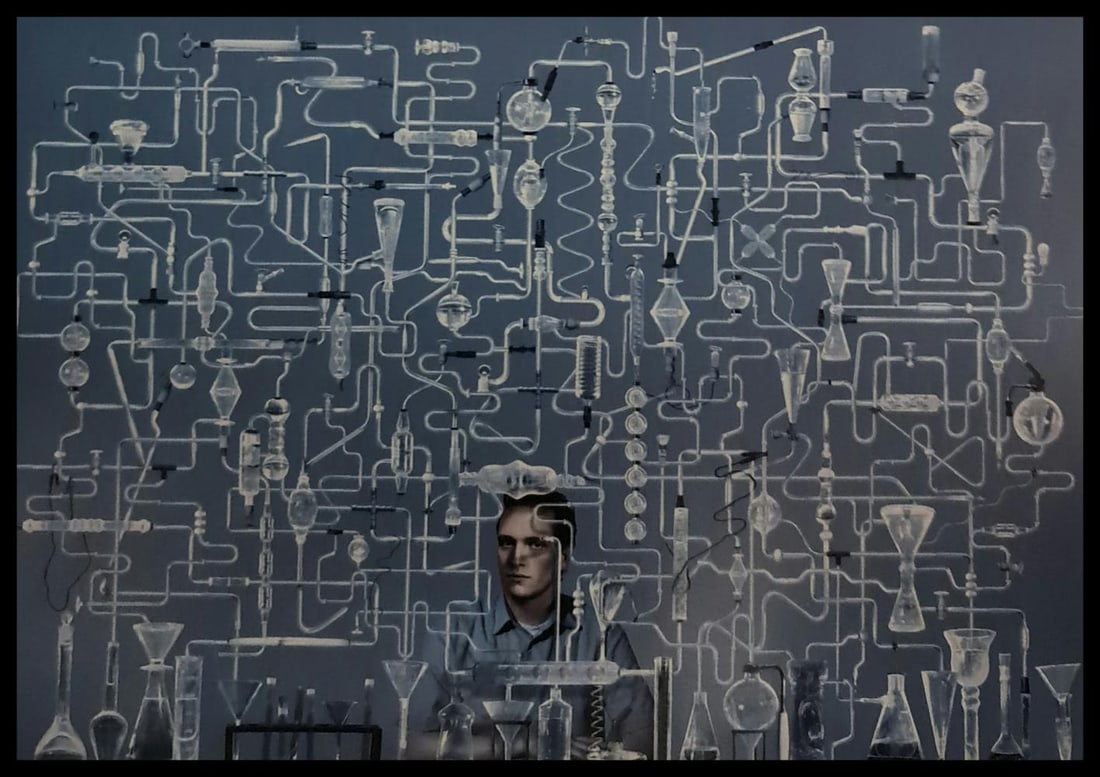 Ruud Van Empel, Photosketch#11, 2002: Photographer: Ruud van Empel (born 21 November 1958 in Breda) is a Dutch photographer and visual artist. Subject/Title: Photosketch#11 Date Of Negative: 2002 Type Of Print: Fine Duotone Photo Engravin