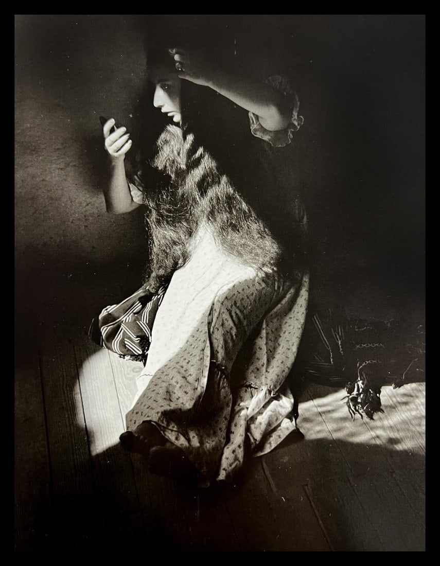 Manuel Alvarez, Portrait Of The Eternal, 1935: Photographer: Manuel Alvarez Bravo - (1902-2002) was a Mexican artistic photographer and one of the most important figures in 20th century Latin American photography. He was born and raised in Mexico 