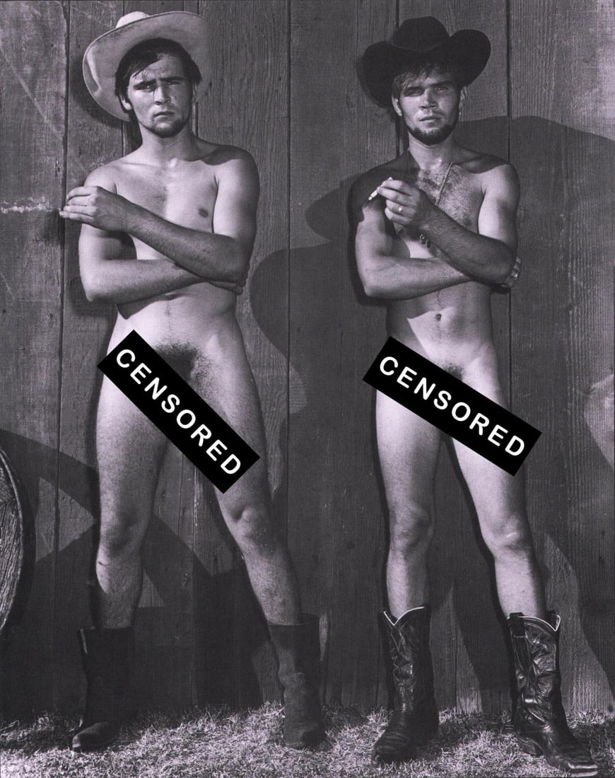 Bruce Bellas of Los Angeles Male Nude Study, 1950's - 7 (25) - 7.5"x9.5": Photographer: Bruce Bellas aka "Bruce Of L.A." or "Bruce Of Los Angeles" (American, 1909 - 1974) - internationally renowned American photographer of the male physique. Bellas was best known for his ma