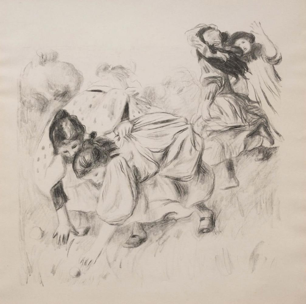 Pierre-Auguste Renoir Enfants Jouant a la Balle, ca. 1900 (1 of 5)