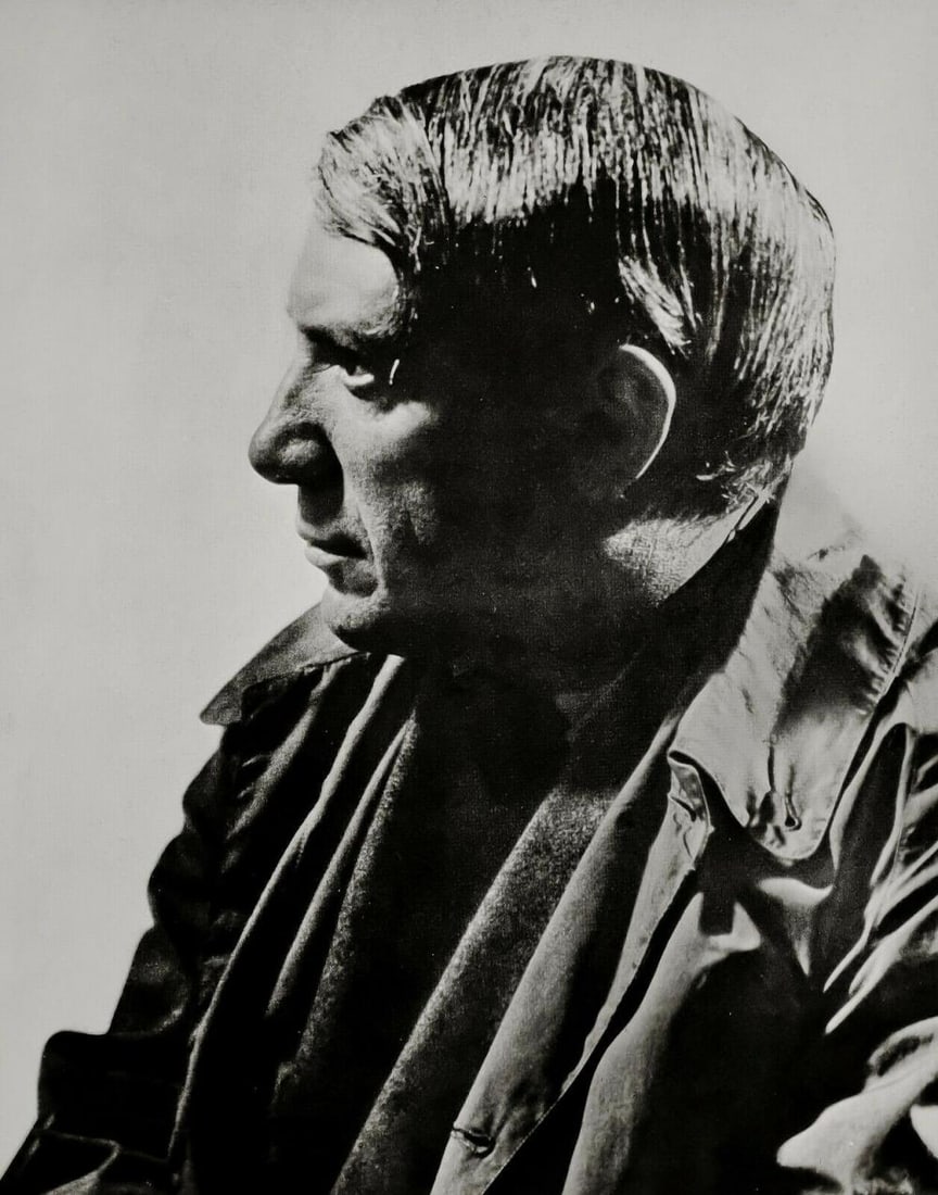 Man Ray, Pablo Picasso- Solarized portrait, 1932 - First Edition (1 of 1)