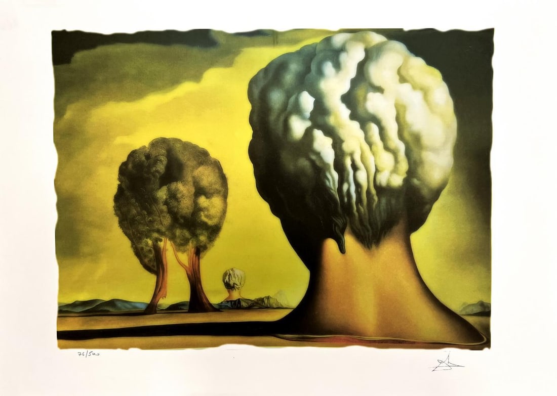 Salvador dali (After), Three Sphinxes of Bikini (1 of 1)