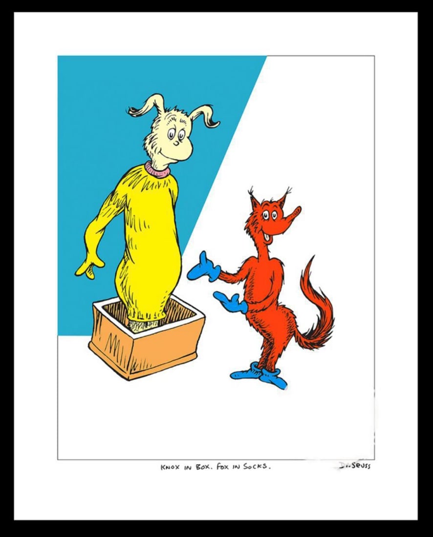 DR SUESS 'KNOX IN BOX' SIGNED & NUMBERED (1 of 1)