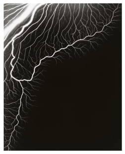 Hiroshi Sugimoto, Lightning Fields-221, 2009: Description Photographer: Hiroshi Sugimoto is a contemporary Japanese photographer whose esoteric practice explores memory and time. Using the intrinsic quality of long exposure photography, the artis