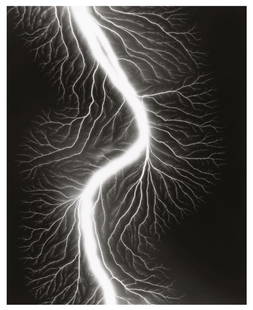 Hiroshi Sugimoto, Lightning Fields-225, 2009: Description Photographer: Hiroshi Sugimoto is a contemporary Japanese photographer whose esoteric practice explores memory and time. Using the intrinsic quality of long exposure photography, the artis