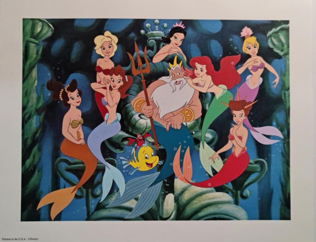 Disney's, The Little Mermaid, Exclusive Lithograph - 4 (1 of 4)