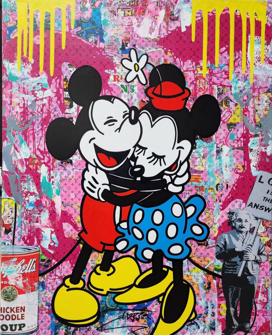 JOZZA 'ANSWER IS LOVE - 2023' ORIGINAL ACRYLIC ON CANVAS, 30X24 (1 of 4)