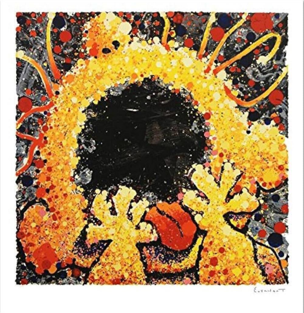 Tom Everhart 'BLACK VELVET SCREAM - 2002', A very rare Signed & Numbered lithograph (1 of 1)