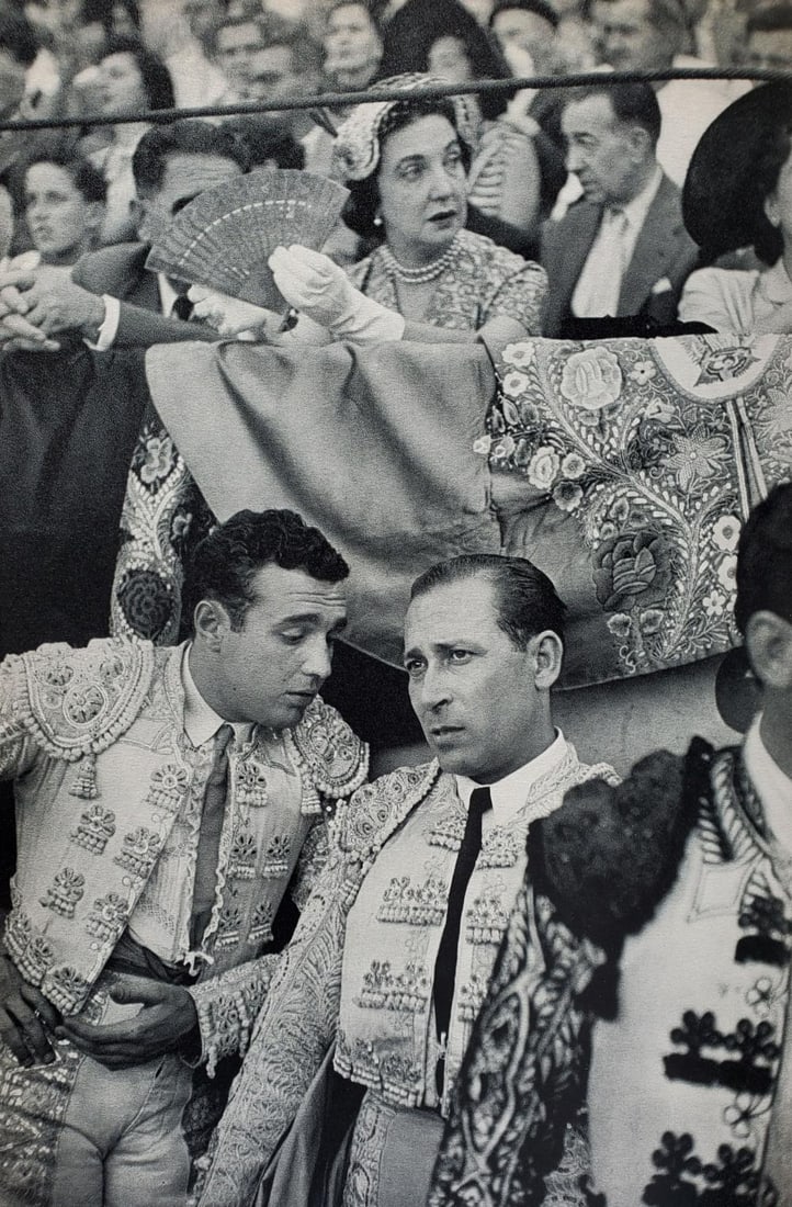 HENRI CARTIER BRESSON, THE EUROPEANS, 8, 1955: Photographer: Henri Cartier-Bresson (French 1908 - 2004) - Internationally renowned photographic artist - widely considered the "father" of modern photojournalism. Subject/Title: The Europeans, 8 Date