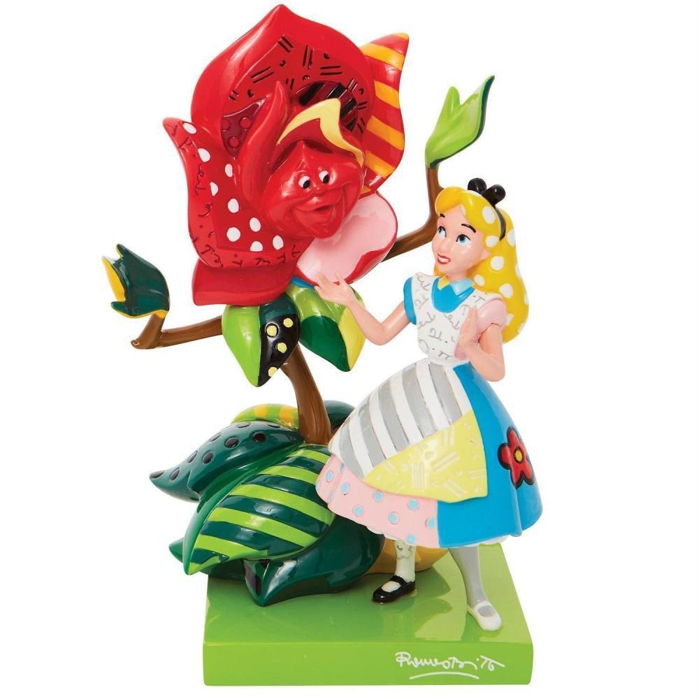 ROMERO BRITTO, ALICE WITH FLOWER, DISNEY FIGURINE (1 of 2)