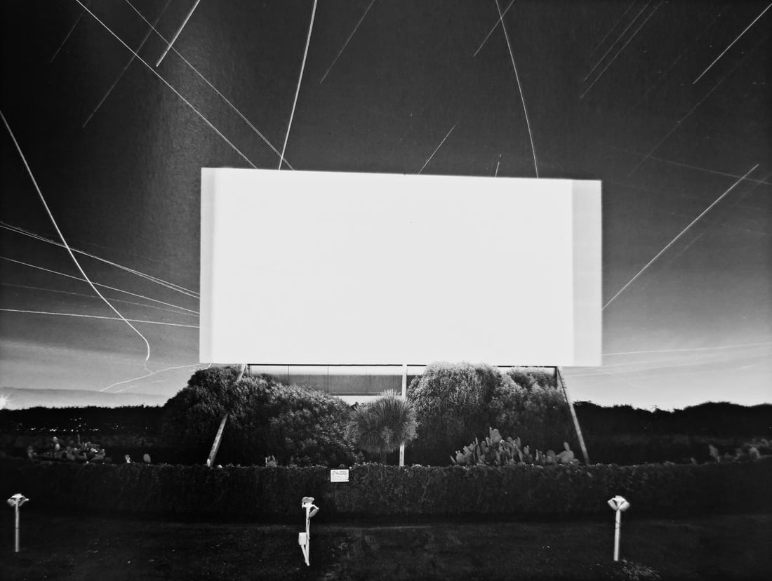 Hiroshi Sugimoto, Union City Drive-In, Union City, 1993: Subject: Hiroshi Sugimoto, Union City Drive-In, Union City Type: Sheet-fed Photograuvere Year: 2005 Publisher: Hatje Cantz Verlag Size: 8.5" x 6.5" Country of Origin: Japan Condition: Excellent