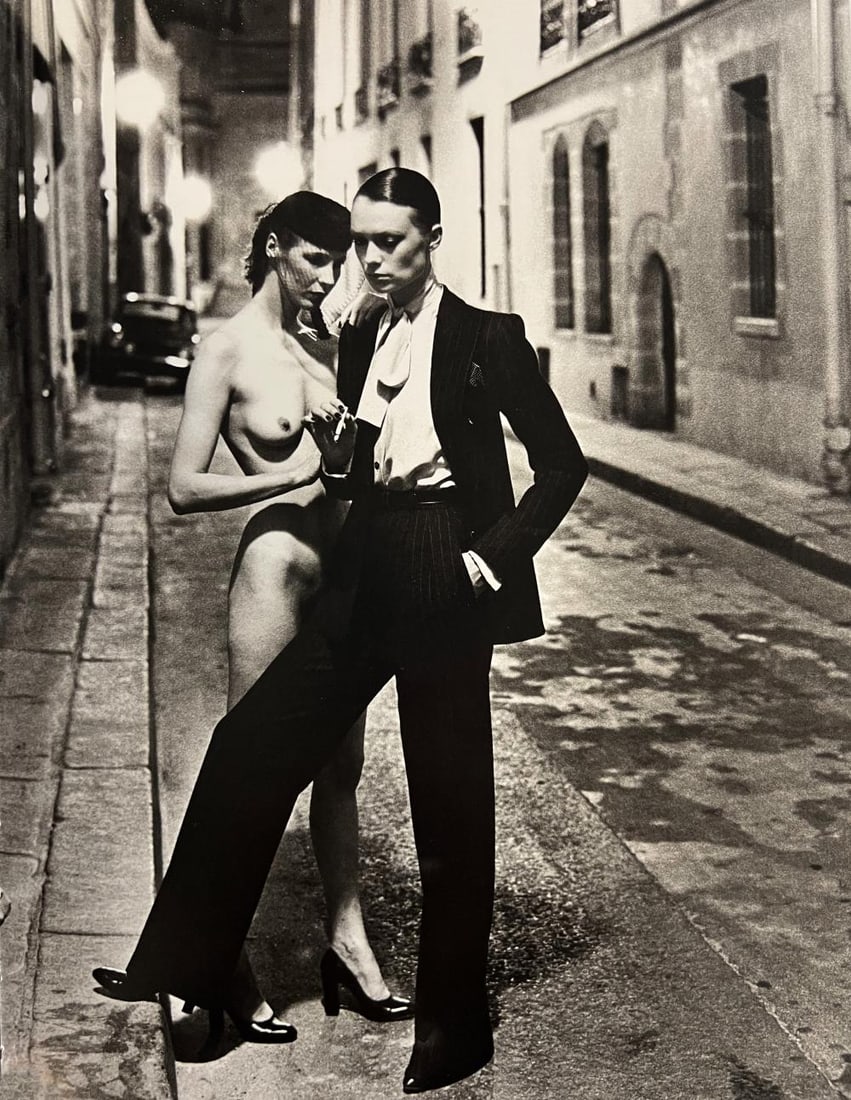 Helmut Newton, French Vogue, Paris, 1978: Photographer: Helmut Newton (Germany, 1920 - 2004) - best known for his erotically charged highly stylized images, Helmut Newton was one of the most influential fashion photographers of all time. Titl