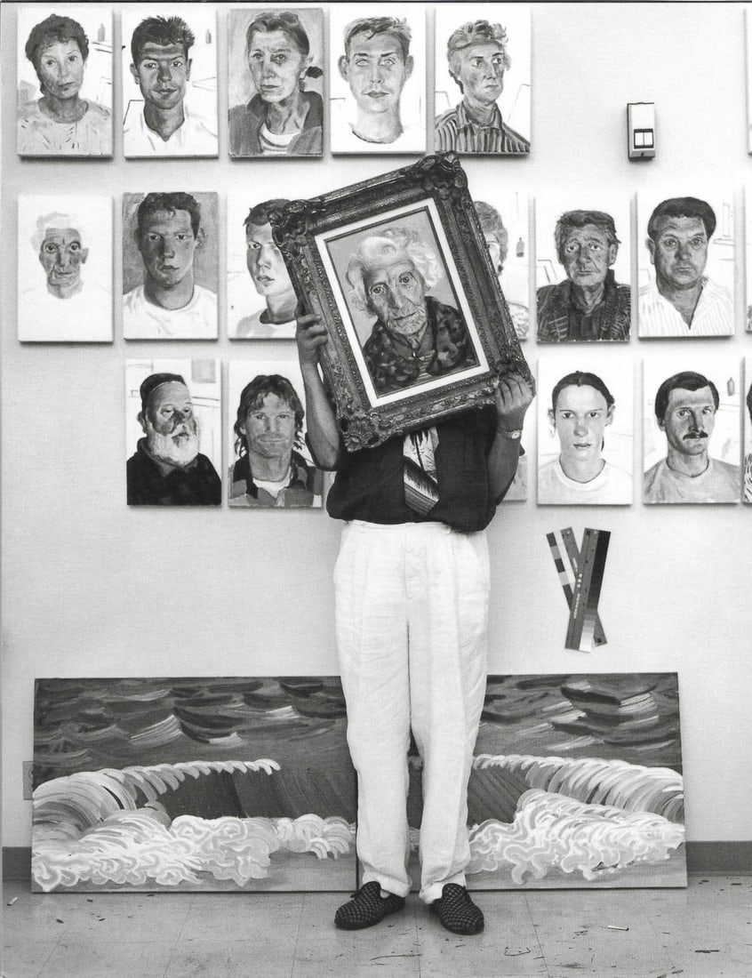 HERB RITTS - DAVID HOCKNEY LOS ANGELES, 1989 (1 of 1)