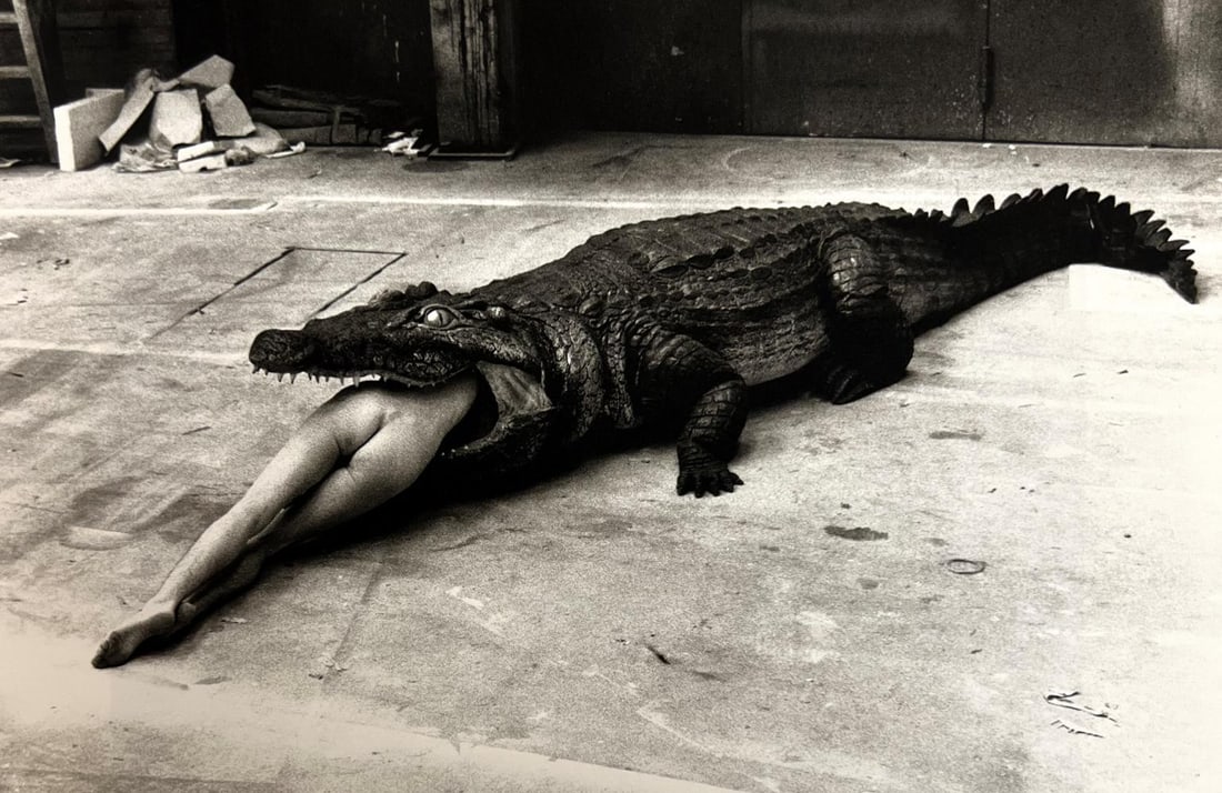 Helmut Newton, A Scene From Pina Bausch'S Ballet Die Keuschheitslegende, Wuppertal, 1983 (1 of 1)