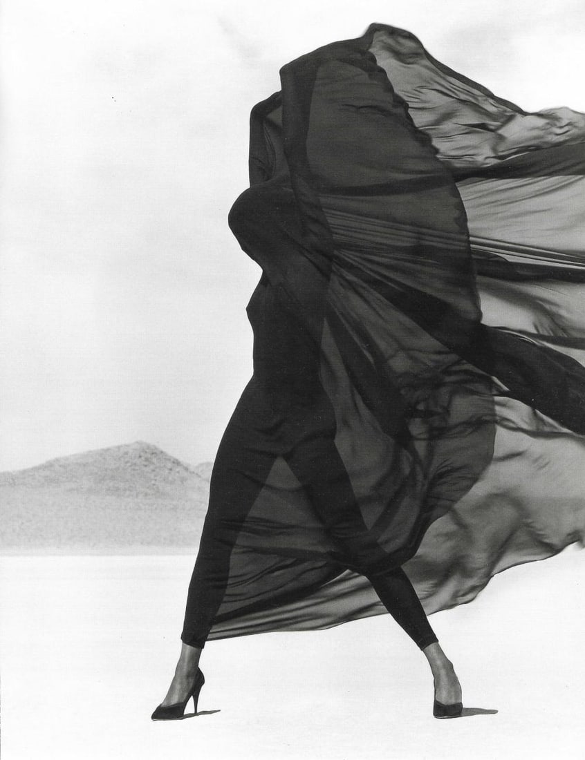 Herb Ritts, Versace Veiled Dress El Mirage, 1990 (1 of 1)