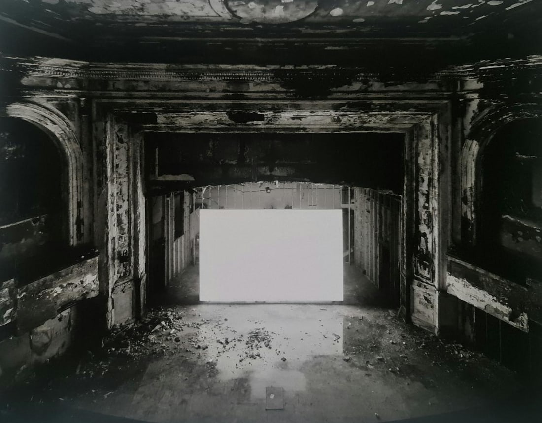 HIROSHI SUGIMOTO, RASHOMON, 2017 LE, LIMITED EDITION OF 400: Photographer: Hiroshi Sugimoto is a contemporary Japanese photographer whose esoteric practice explores memory and time. Using the intrinsic quality of long exposure photography, the artist provides i